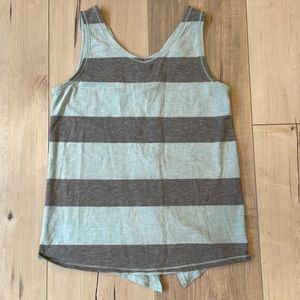 Girls Ivivva Striped Tank, size 8